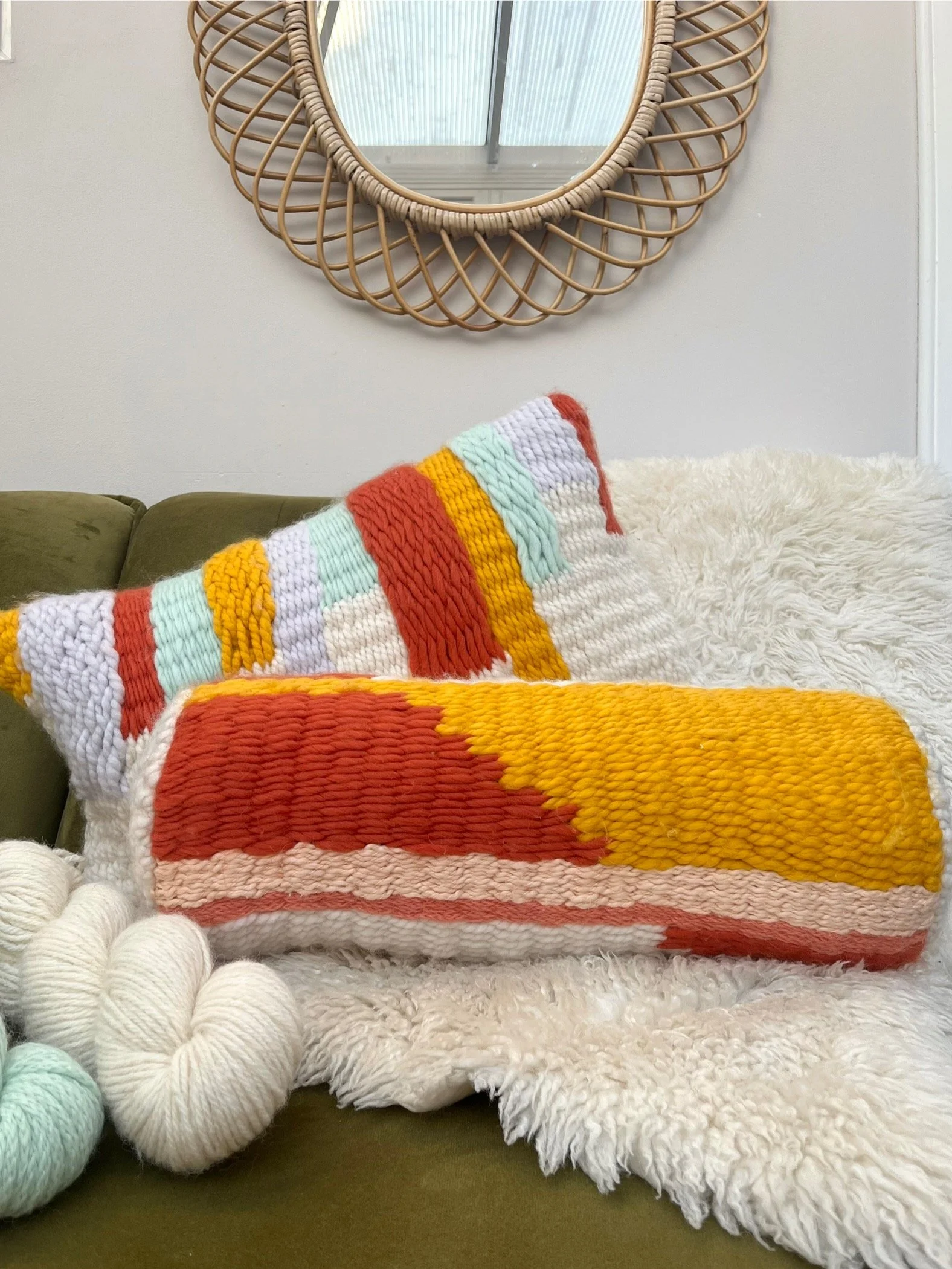 Craft Sunday Weekender: Woven Bolster Cushion - Dundee