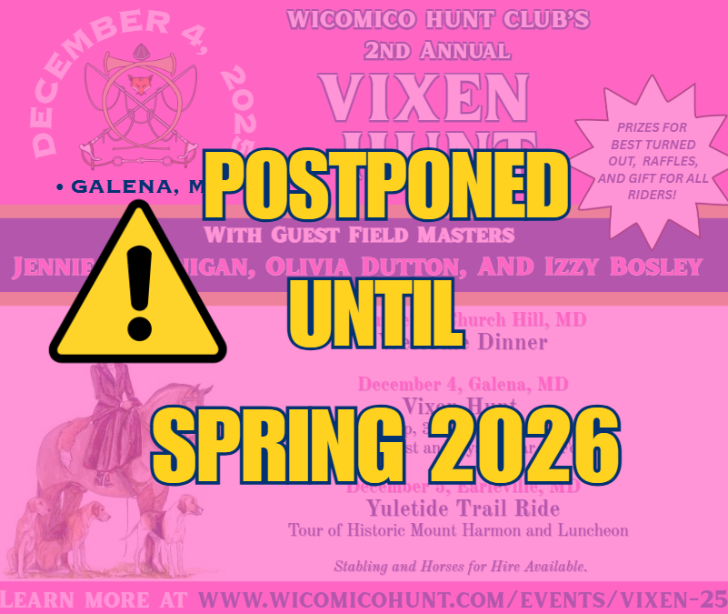 WHC's 2nd Annual Vixen Hunt Experience