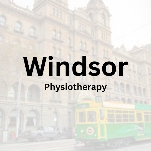 One of the best physiotherapists in Prahan and Windsor treating a female patient for foot and heel pain