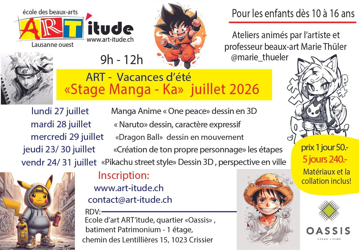 Art'itude ateliers vacances été Manga KA juillet 2026.jpg