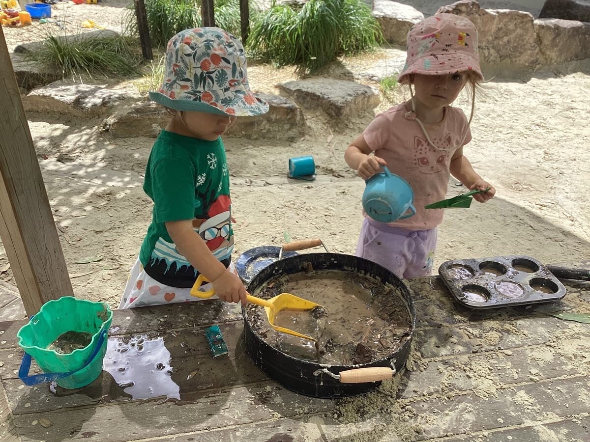 Creativity plays in a natural environment. Creative play is a fundamental part of a child's development, both physical and mental. Outdoor play has clear physical benefits for developing children including helping children to acquire gross motor skil