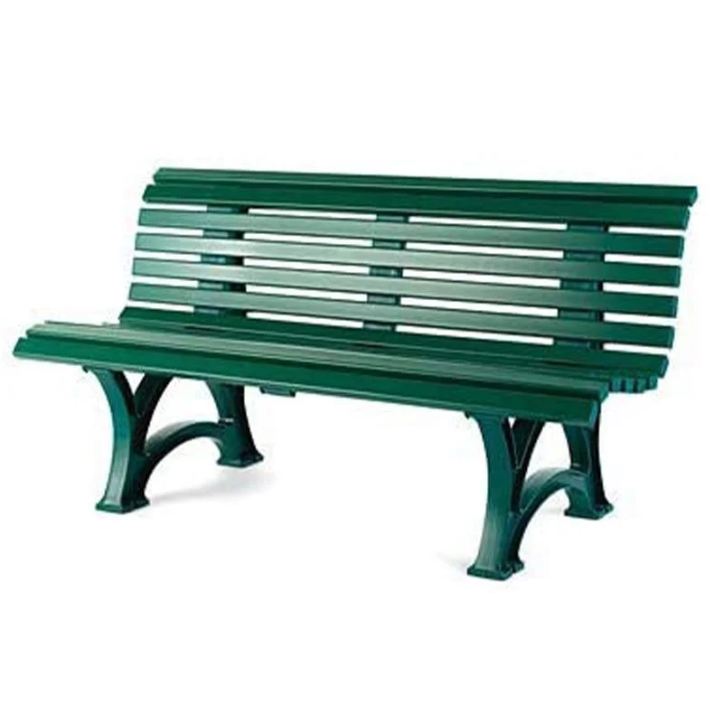 Green park style memorial bench for garden