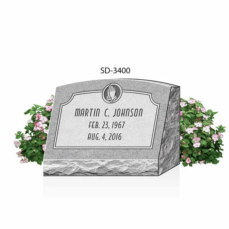 Single Slant Headstone and Slant Grave Marker Prices — Brown Memorials