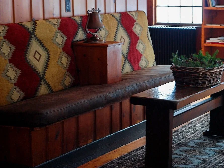 Custom bench upholstery project