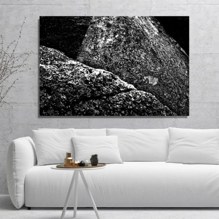 FORMATION, MUSKOKA, CANADA, 2021
Limited Edition Fine Art Print in an edition of 5 + 2 AP

Photographed in Muskoka, Ontario, FORMATION is a monochromatic exploration of the Canadian Shield&rsquo;s ancient granite landscape. By isolating the rugged ro