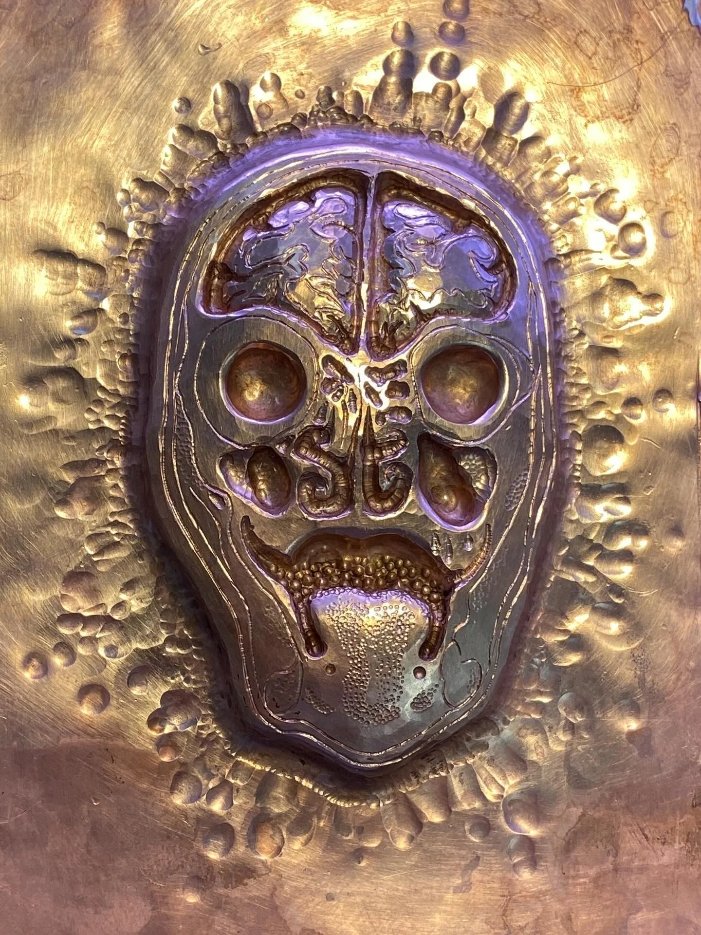Untitled. Copper. 2025. 9" x 4".