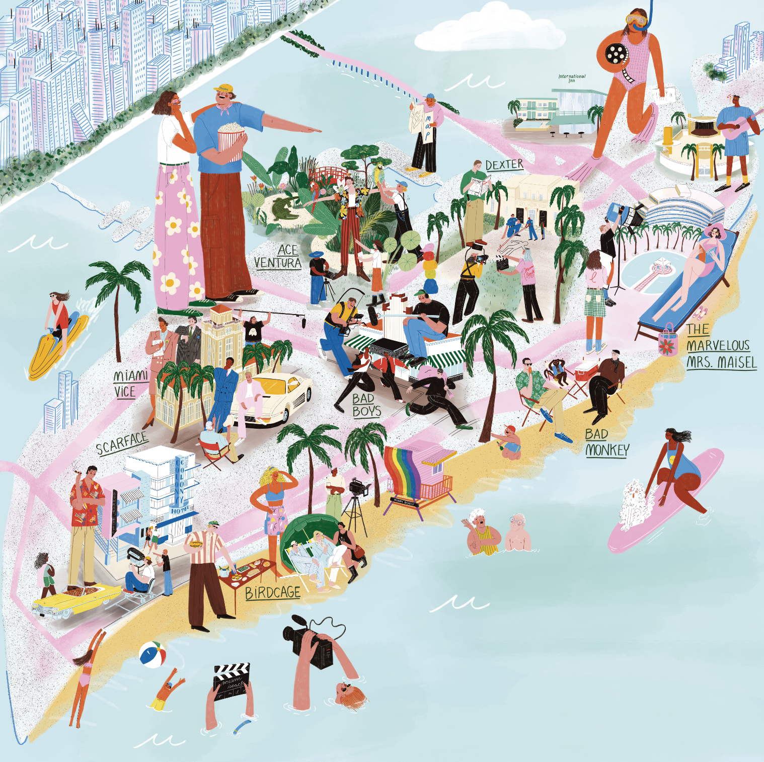 Map for Miami Beach Made