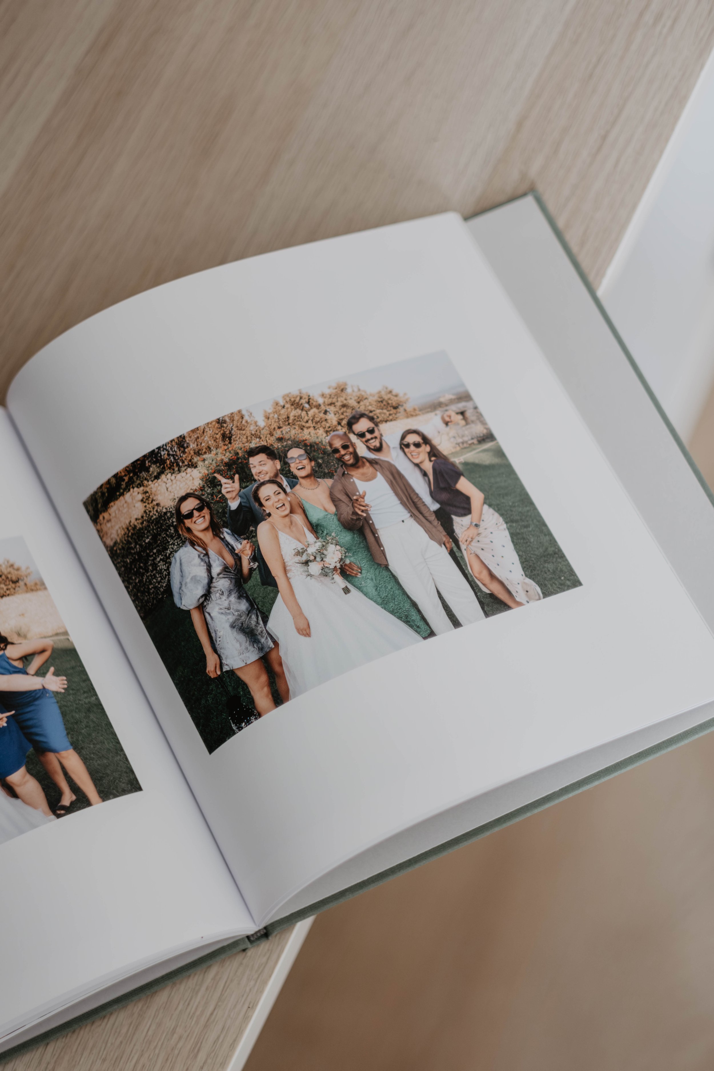 page au toucher doux album photo mariage