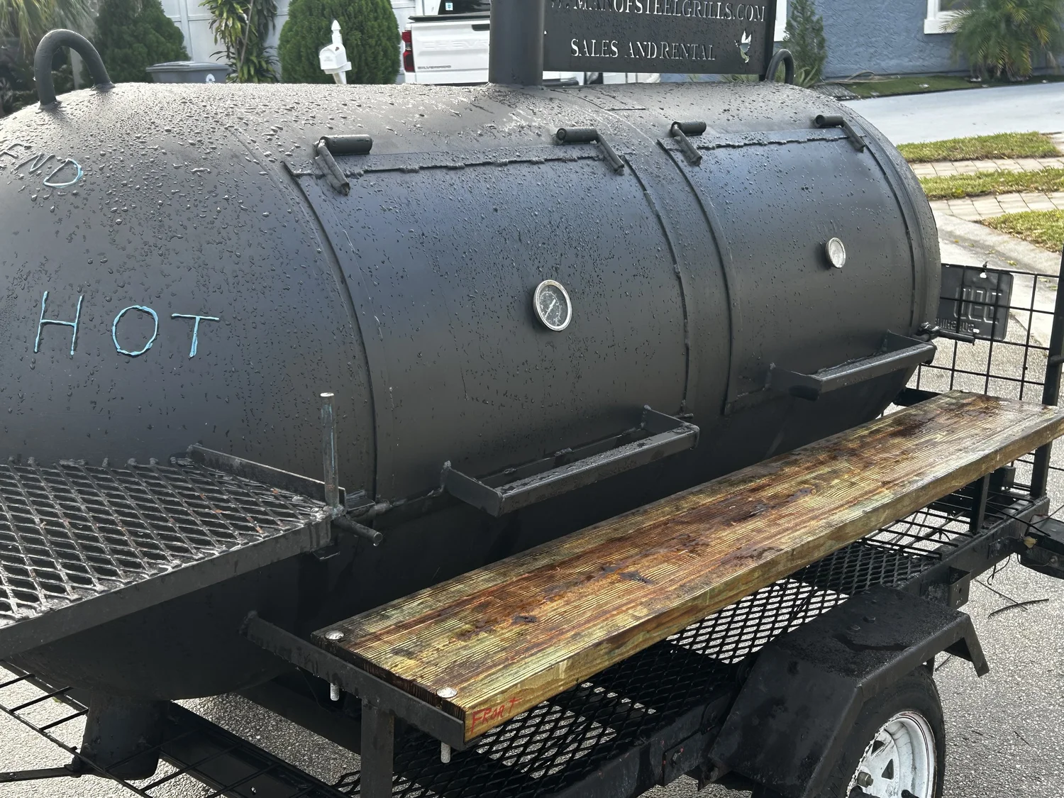 250 Gallon Grill — Man Of Steel Grills