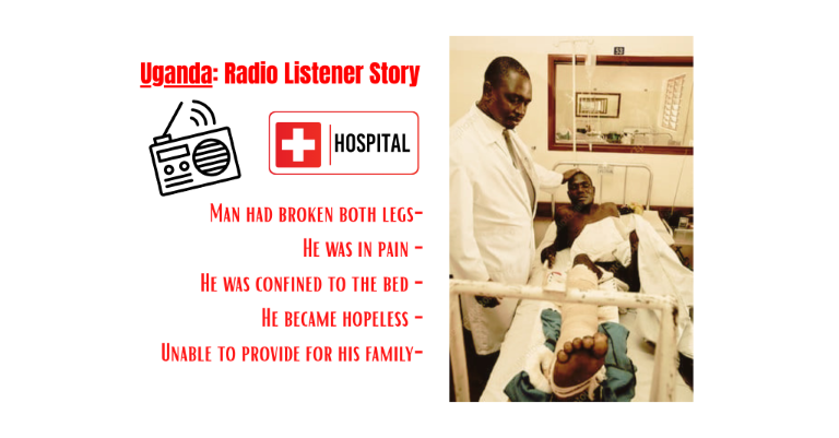 Man in Hospital tuned into Pst Brad’s Radio Program on Suffering!