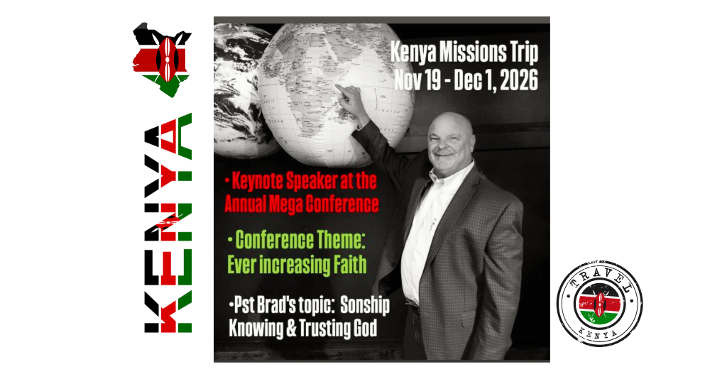 Kenya Mega Conf Nov 2026: Returning Keynote Spkr- Pst Brad Abley 