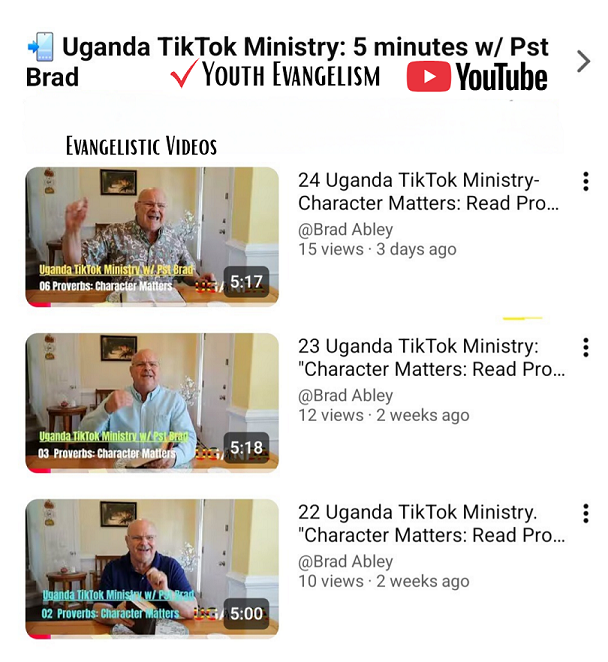 Uganda TikTok Ministry with Pst Brad