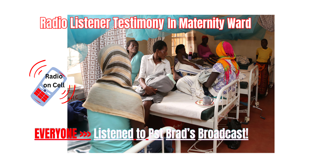 Pregnant Woman tuned into Pst Brad’s Broadcast as she waited to go into labor…