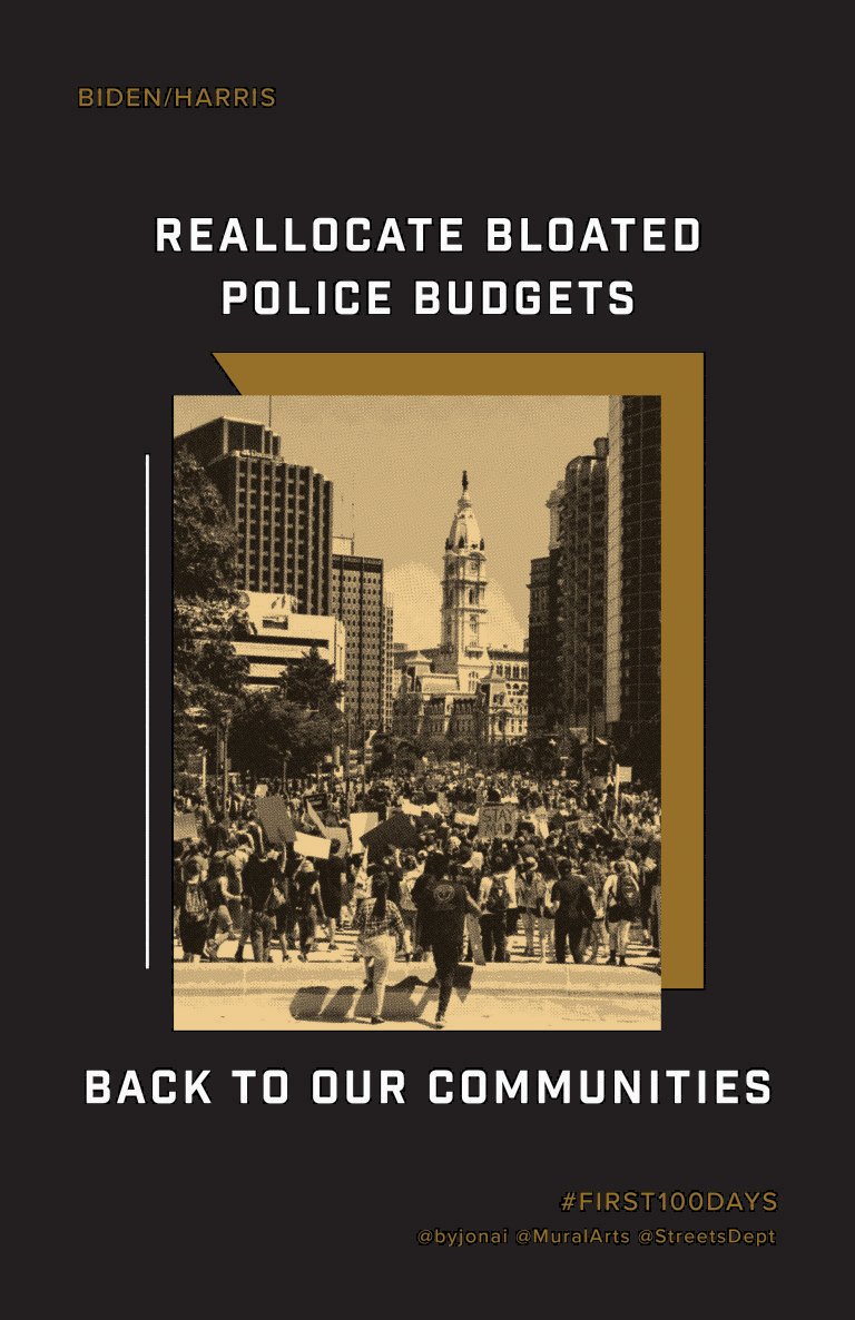 Jonai Gibson-Selix – Reallocating Police Budgets: ”… there is no amount of money that can be invested in police reform that will fix this broken system. Fund public services, divest from police.” | @byjonai