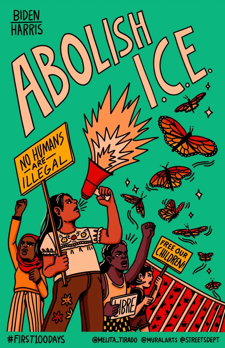 Melita Tirado – Abolishing I.C.E.: “Being a first-generation Peruvian-American from two immigrant parents, I resonate with the agony they (ICE) have caused the Latinx/e community in it’s immoral separation and deportation of our people… The new admin