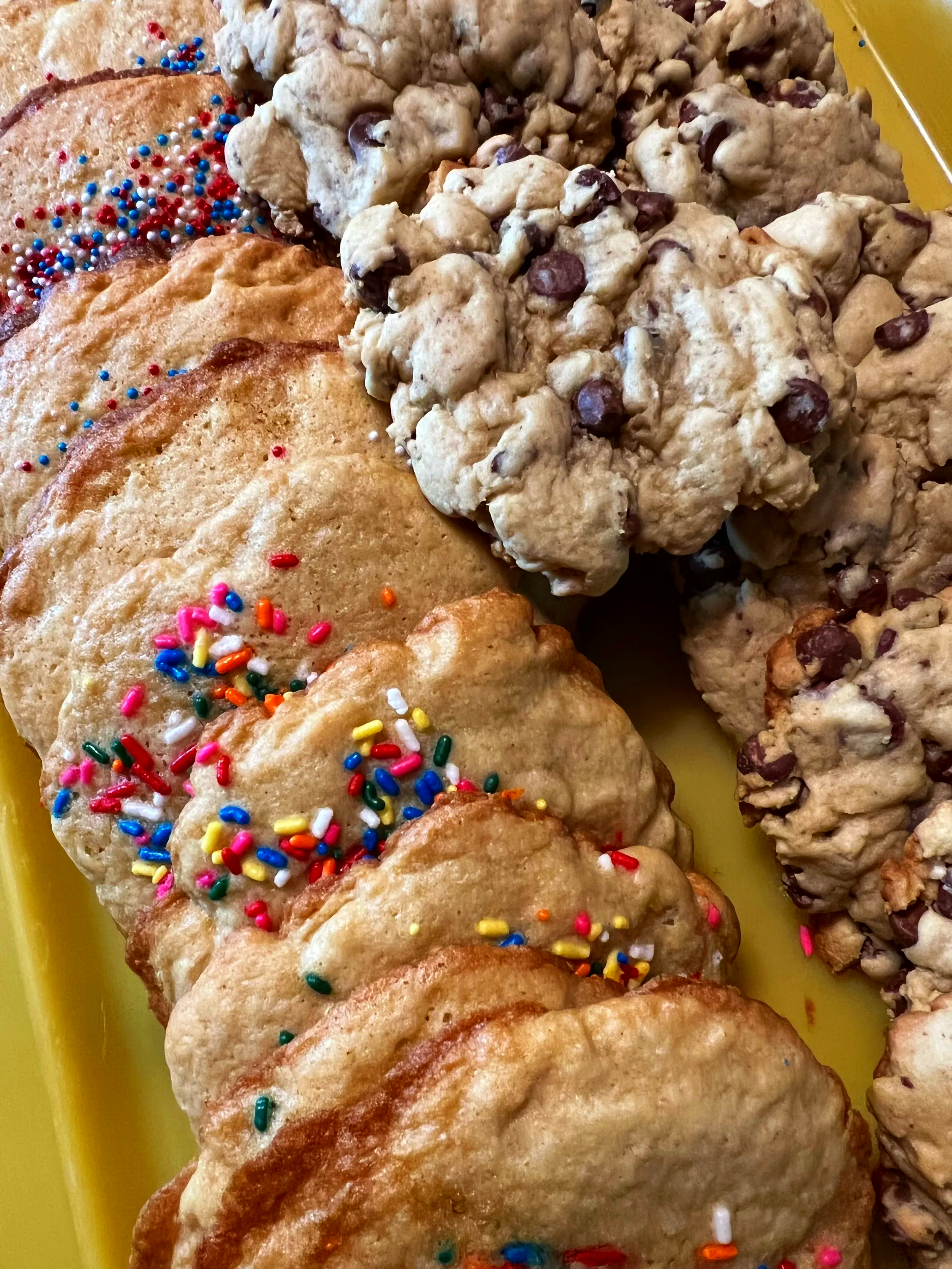 Assorted cookies