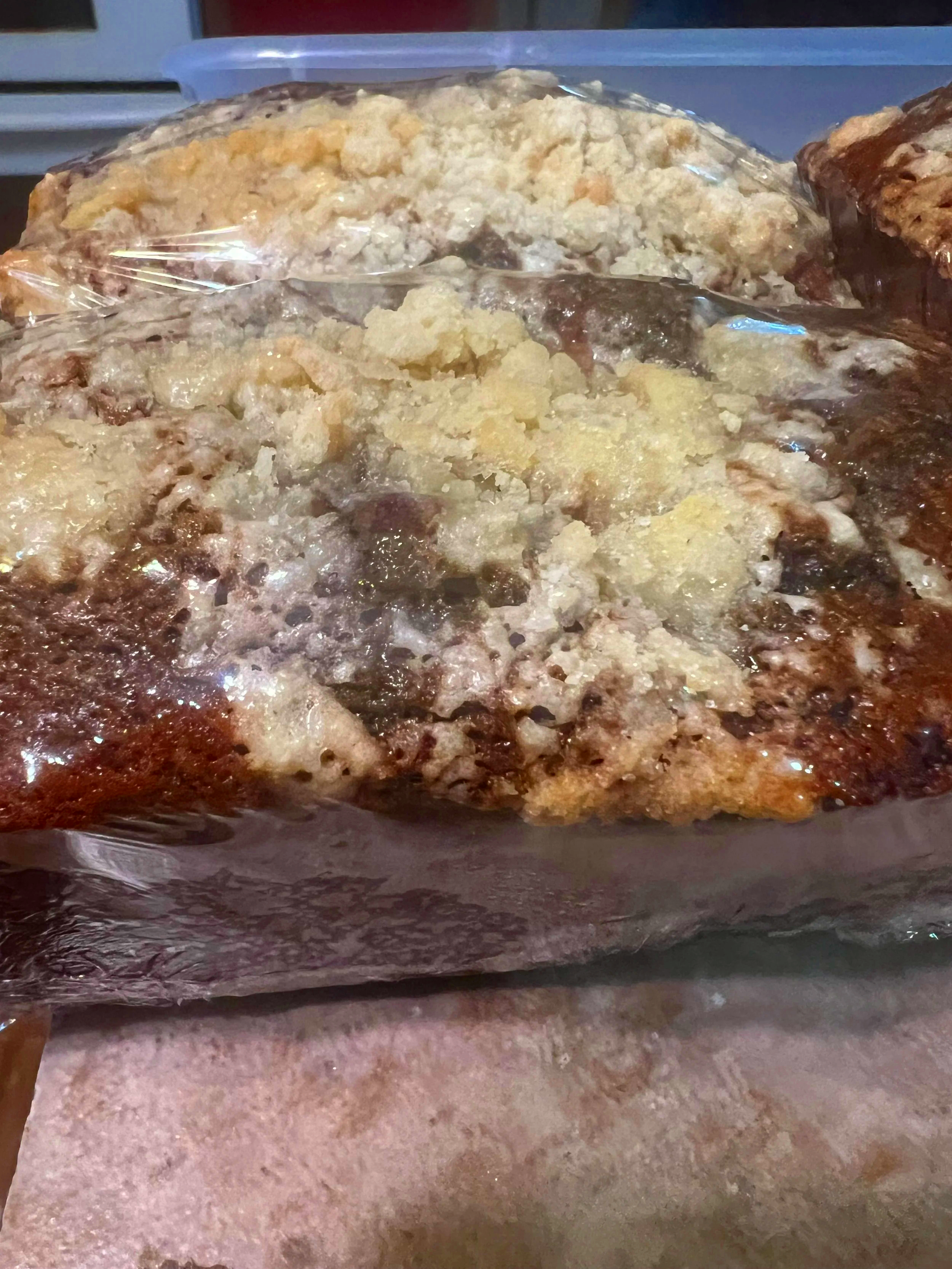 Cherry streusel bread