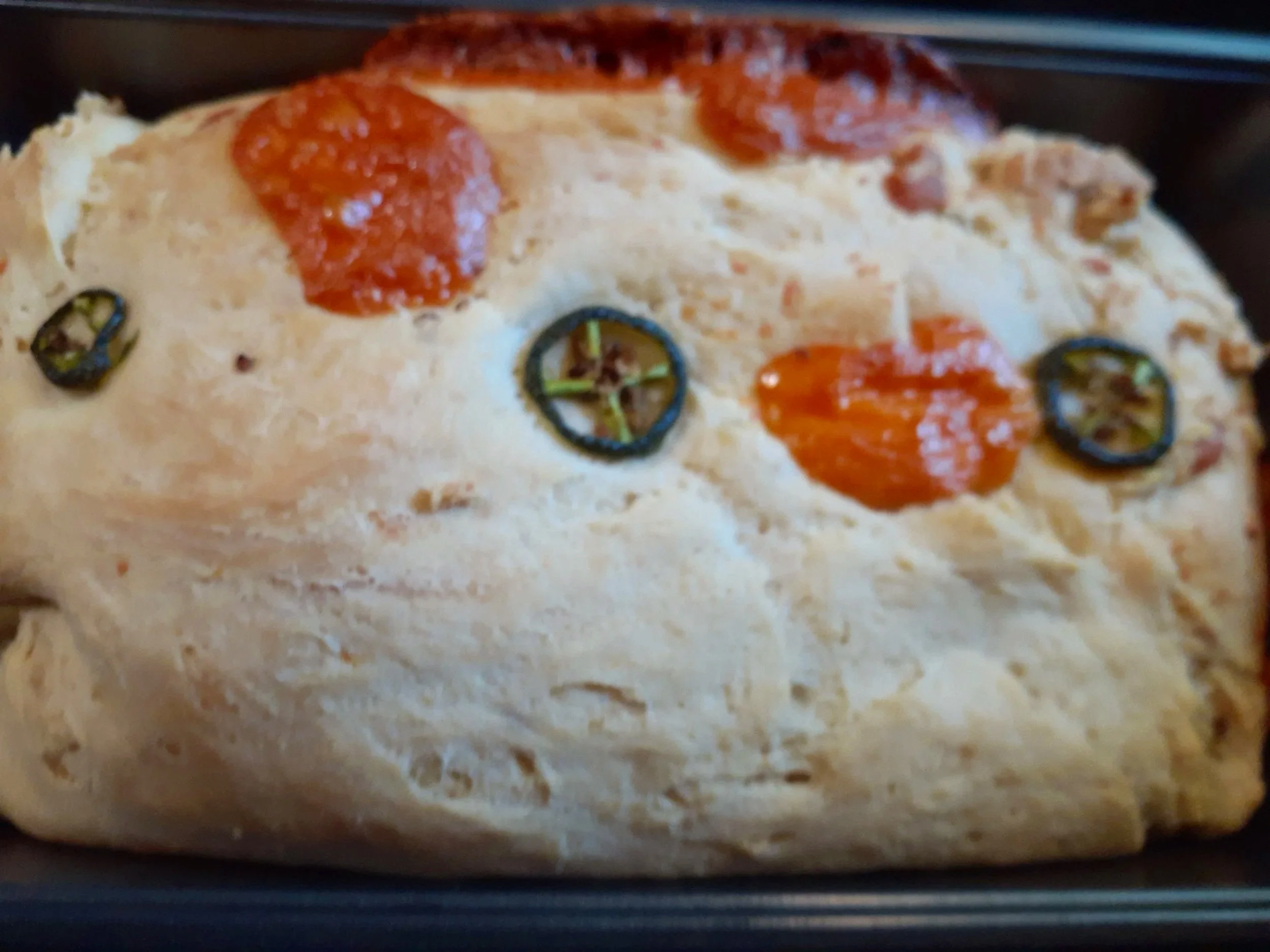Jalapeno and cheddar french bread