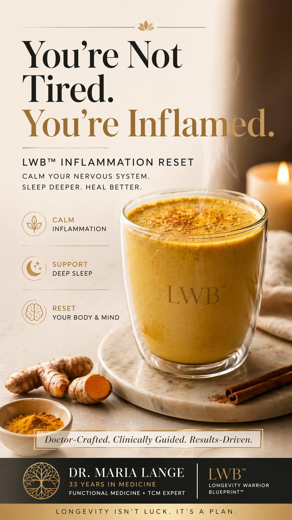 Turmeric Nighttime Latte (Anti-Inflammatory)