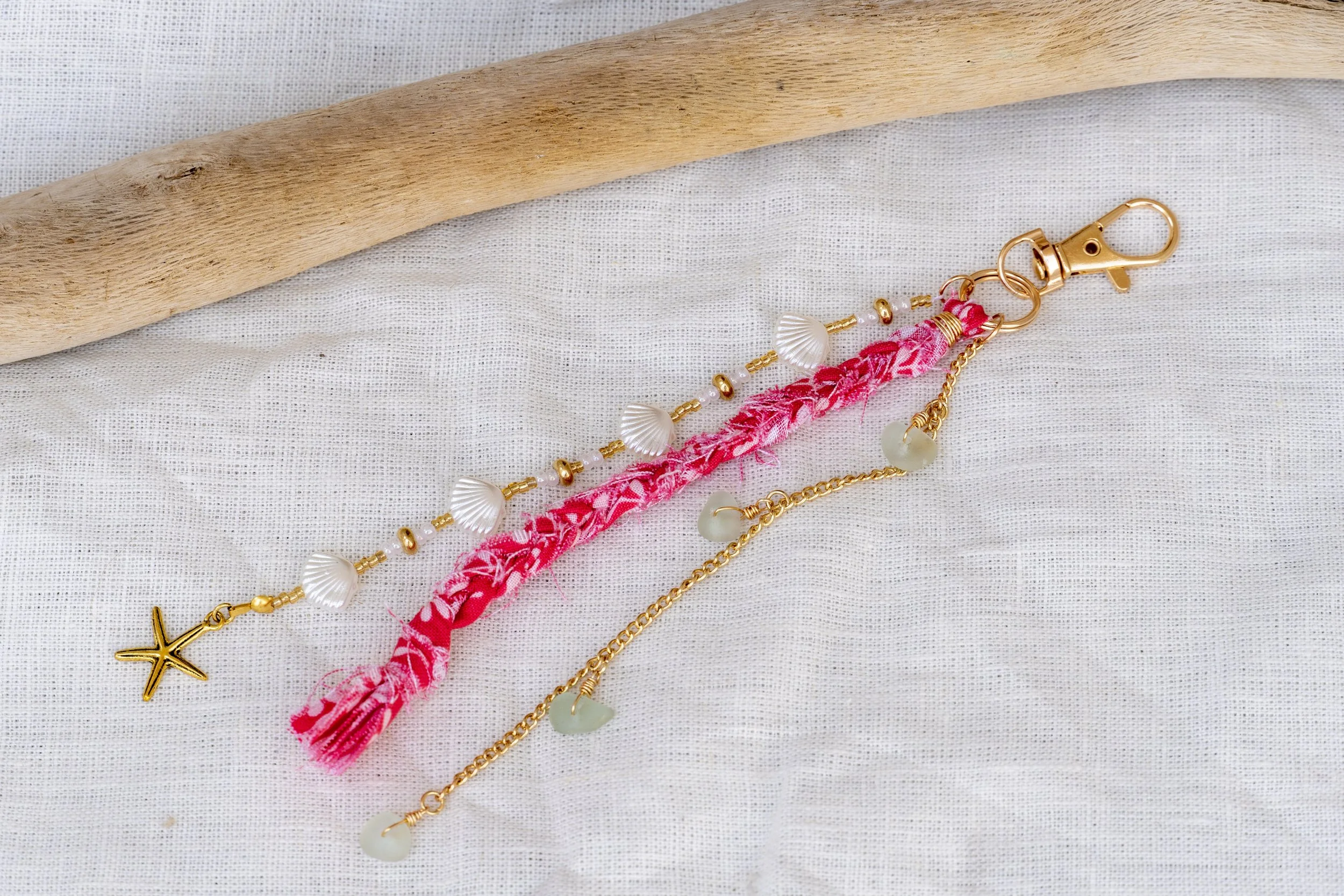 pinky girl bag/ key charm!