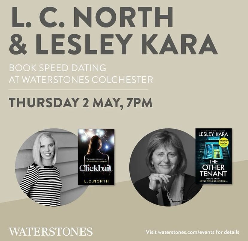 BOOK SPEED DATING!!! 
If you love telling people about your favourite books and you live anywhere near Colchester in Essex, do join @lauren_c_north and me for a fun evening this coming Thursday! There will be drinks, nibbles, cakes and chocolates too