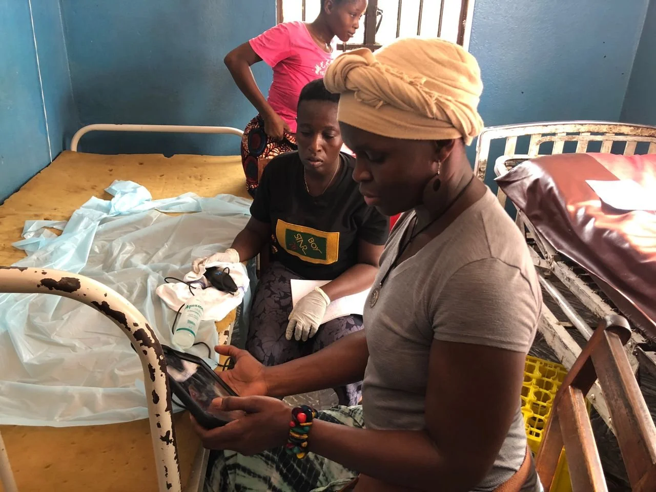 Gbaiima clinic in need of new beds