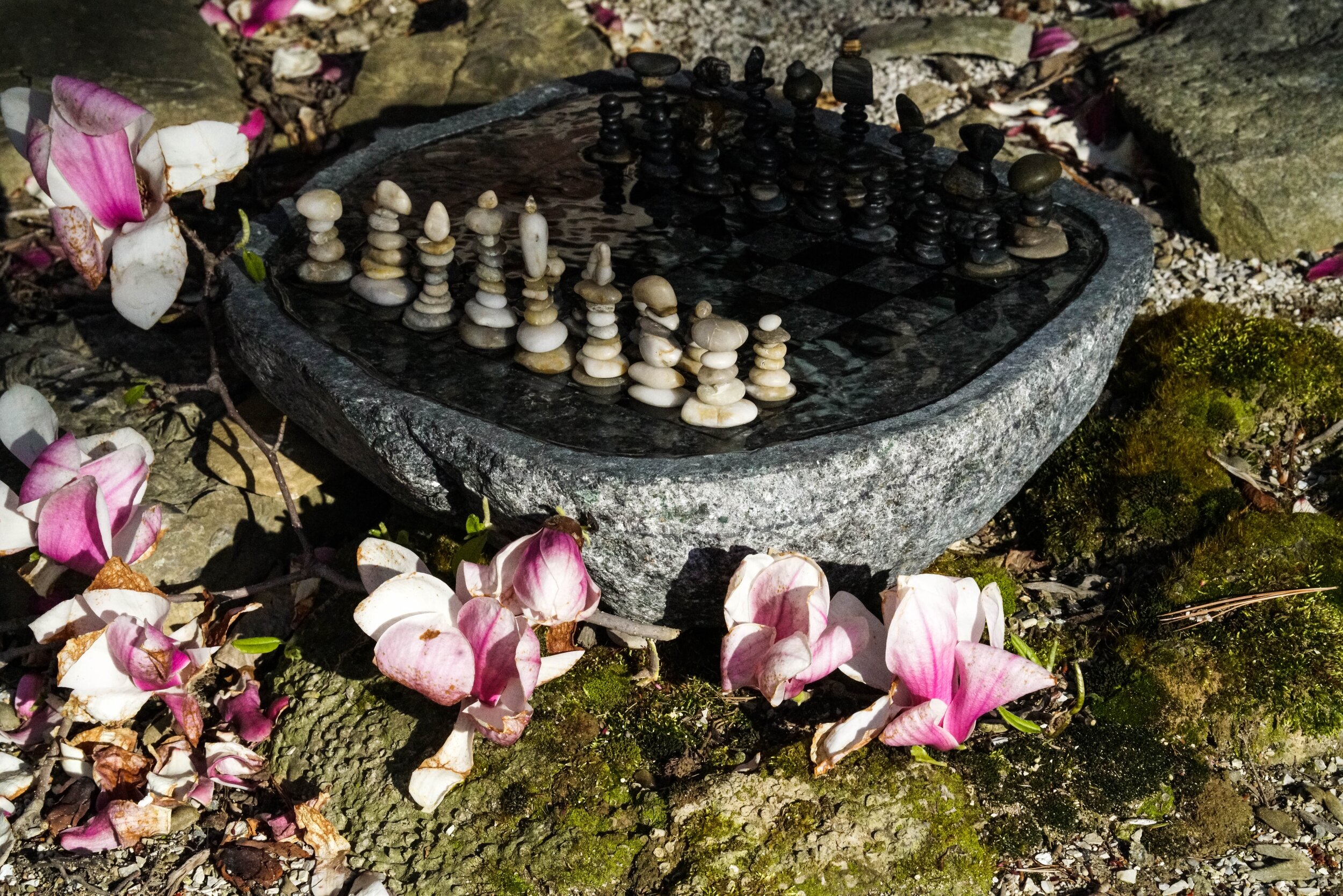 Granite Chess Set
