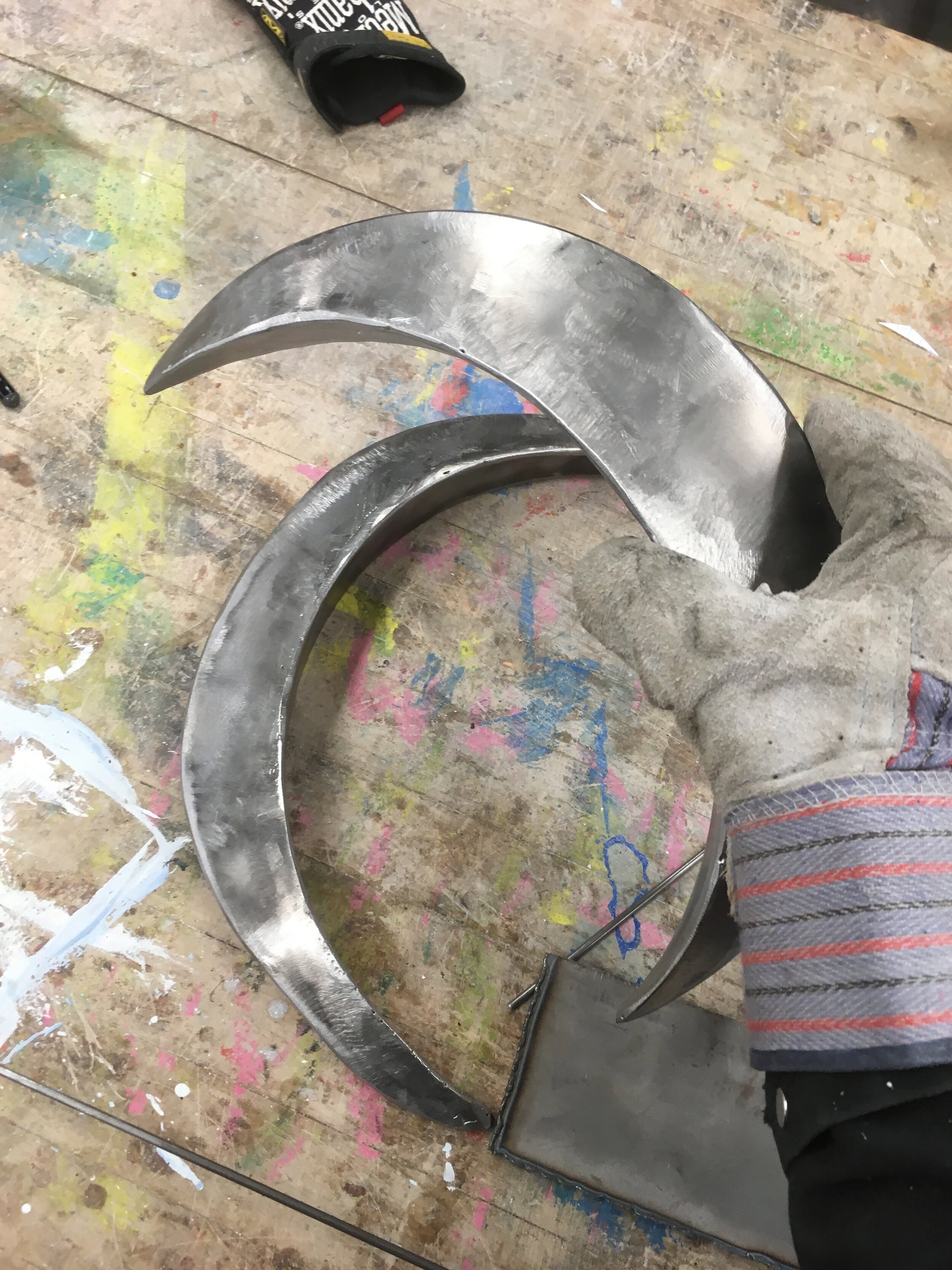 Fun with sheet metal.