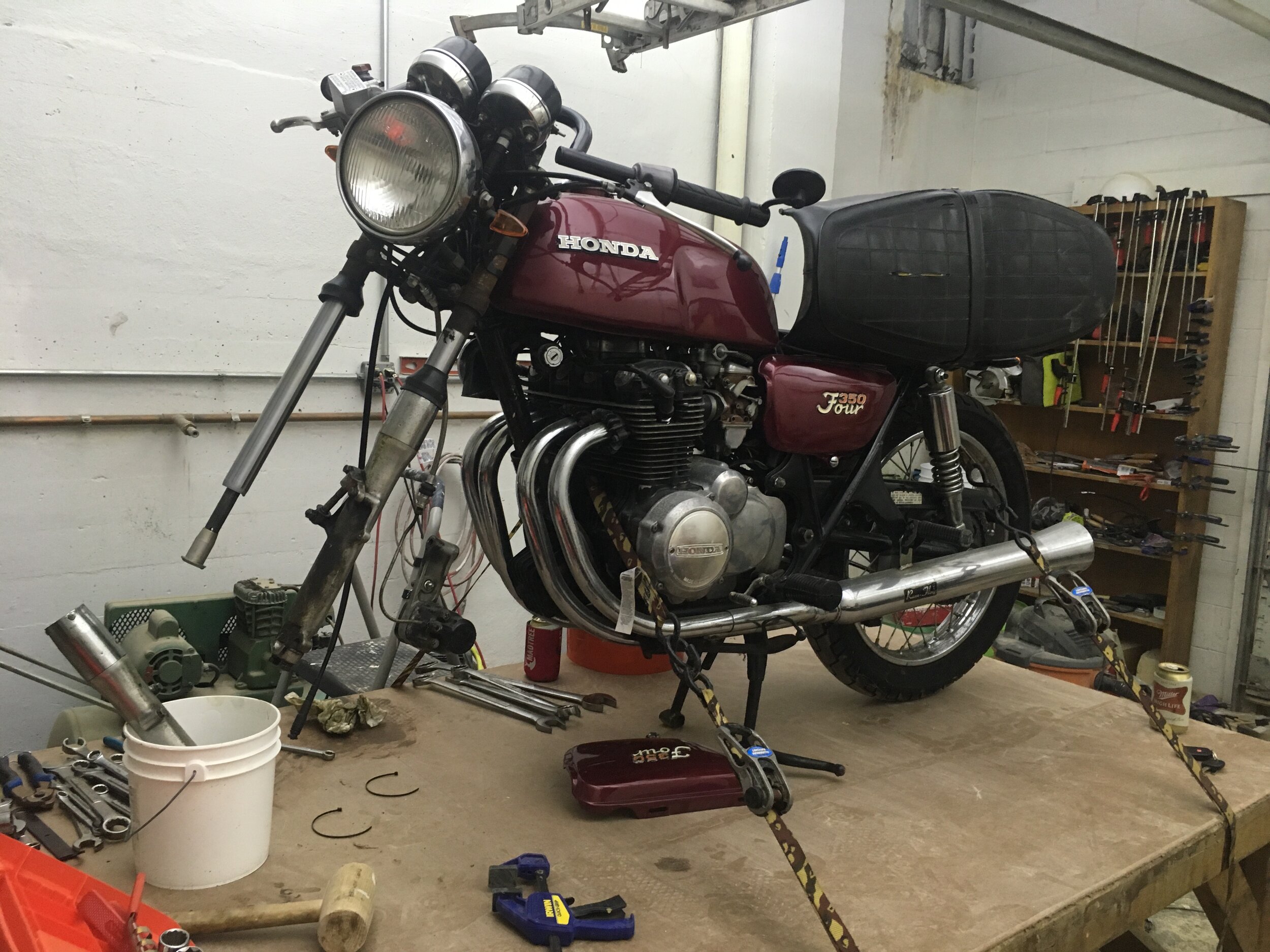 72' CB350f Rebuild