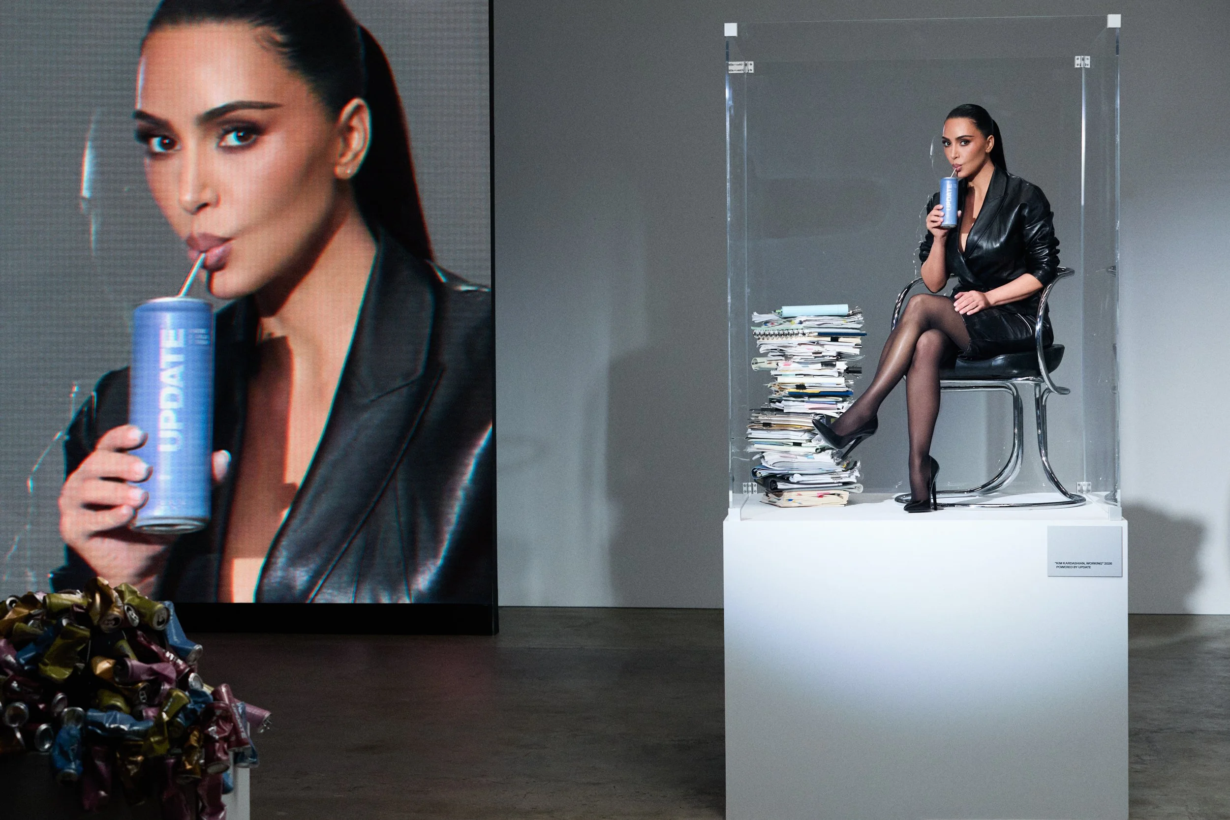 Kim Kardashian for Drink Update