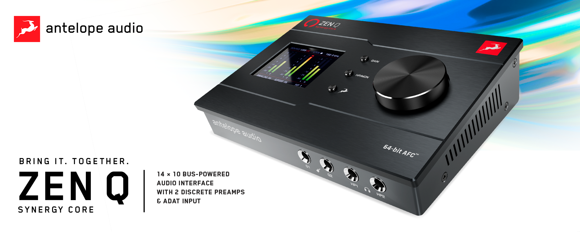 Antelope audio ZEN GO SYNERGY CORE TB3 Thunderbolt audio interface