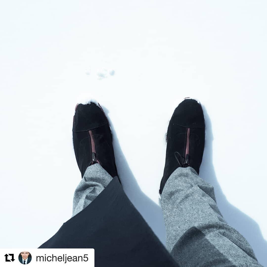 Thank you @micheljean5 for sharing our overshoes with the world