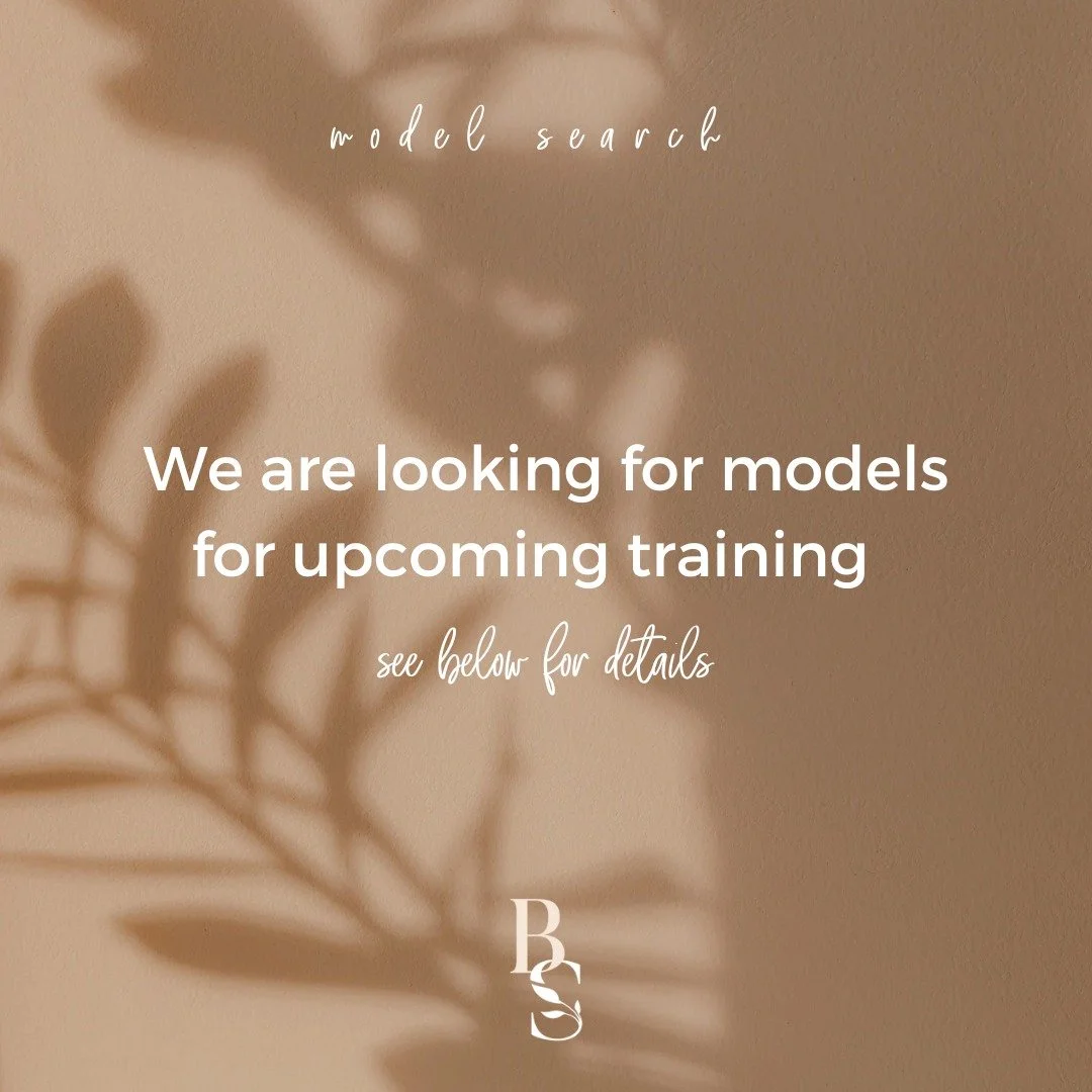 We require models for training purposes with our new apprentice Georgia. 🌸
Treatments will be supervised and at a discounted price.
Please message us if you want to book any of these treatments. 💕
We do require a full non refundable payment upfront