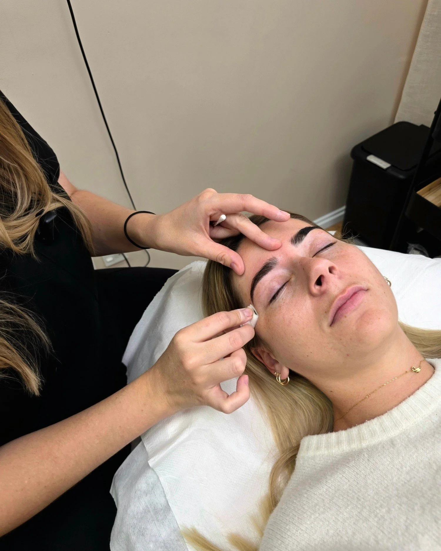 Most people think a brow tint just darkens your eyebrow hairs, but that&rsquo;s only half the story. A proper tint also lightly stains the skin underneath, which is what creates that fuller, more defined look without needing to fill them in every day