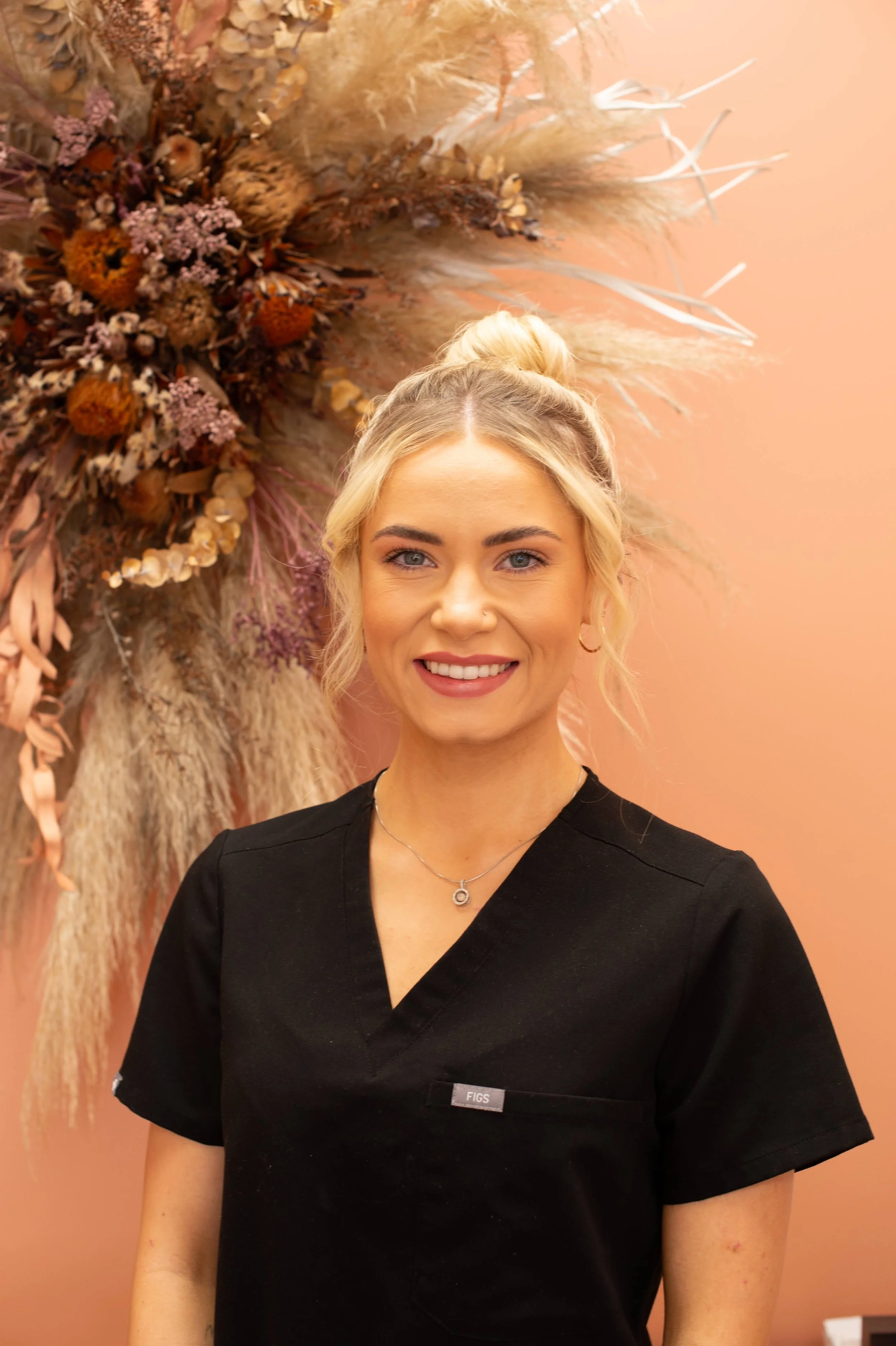 Head shot image of a beauty therapist in a beauty salon in Pukekohe, Franklin, Auckland