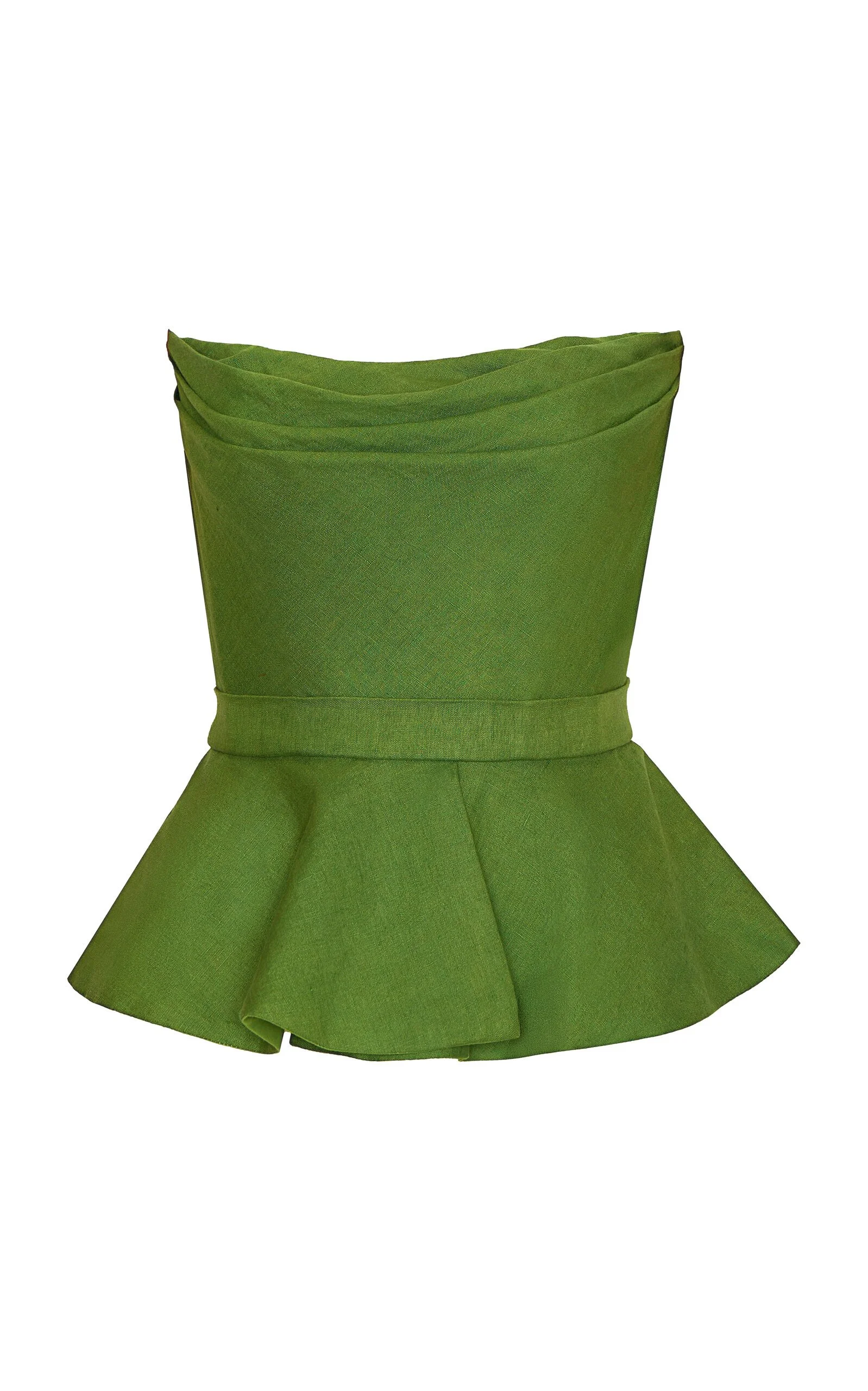 large_andres-otalora-green-oliva-profundo-peplum-linen-top.jpg