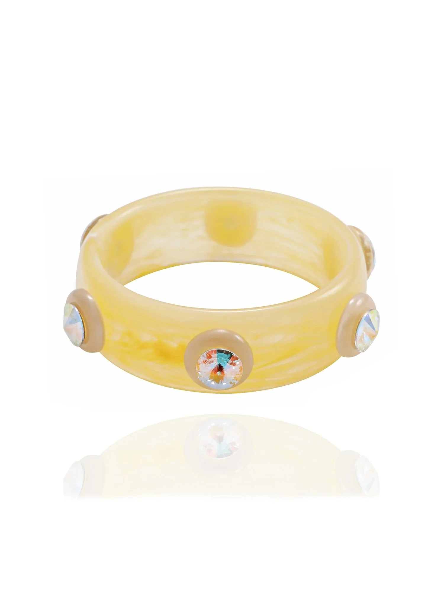 MOUNSER-Ambrosia-Bangle-Banana-Cream-Sculptural-Resin-Bracelet.jpg.jpeg