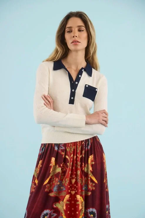 ArchiePolo-IvorywithMidnightBlue-WimberleySkirt-BirdsofaFeatherMaroon-Fall2026-HunterBellNYC-3-resized.webp.jpeg