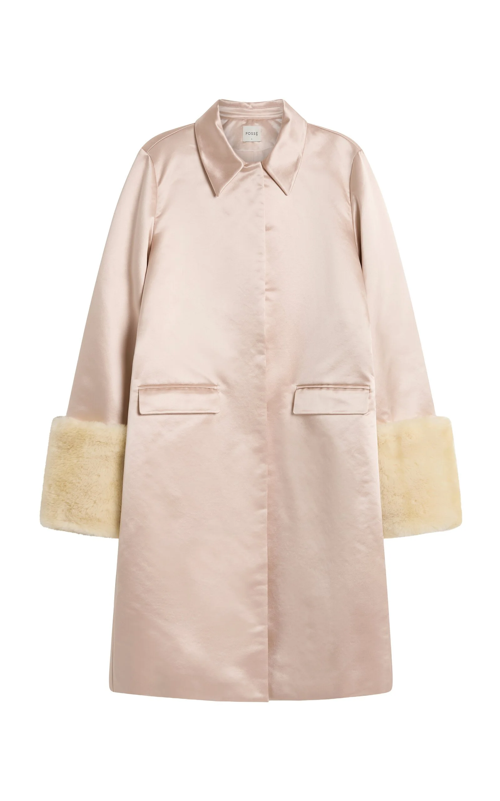large_posse-light-pink-chester-a-line-fur-trimmed-cotton-silk-coat.jpg