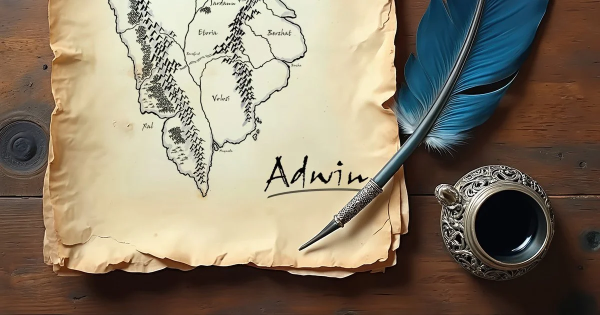 Novel Writing: "Adwin"