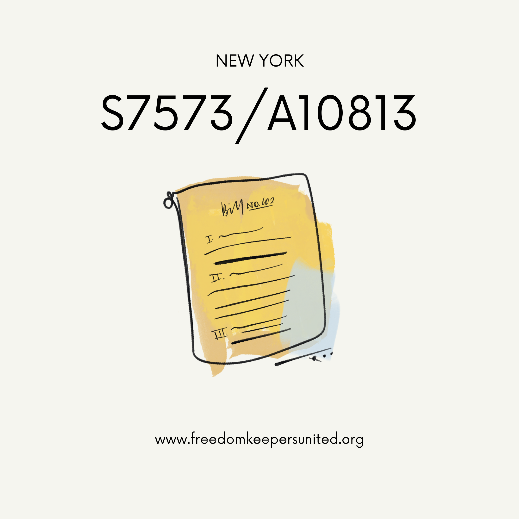 CO-SPONSORS NEEDED -  S7573 // A10813 