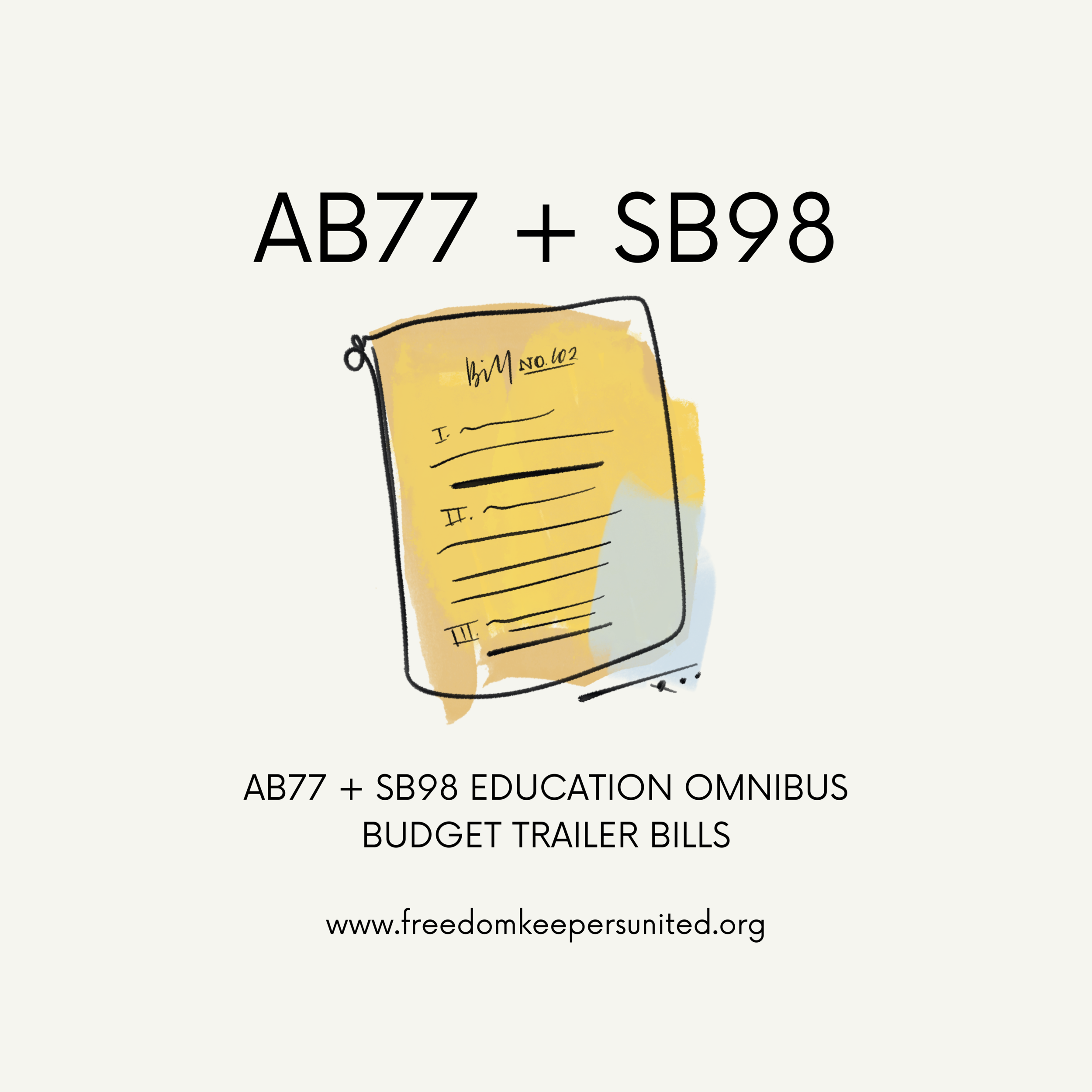 AB77 + SB98 - Another Gut and Ammend