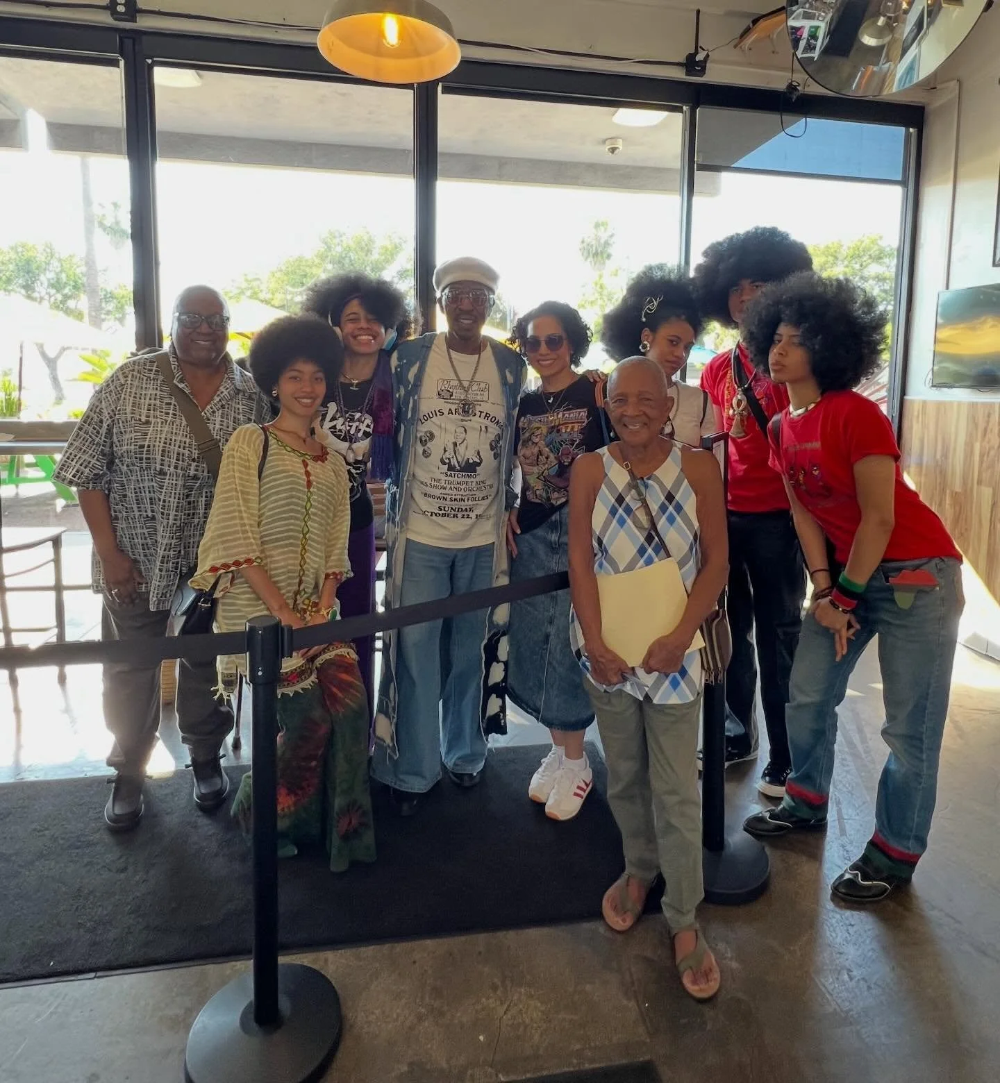 I wanted to thank the @thecurtisfamilycnotes for coming by yesterday. I hope I can catch your performance next time.