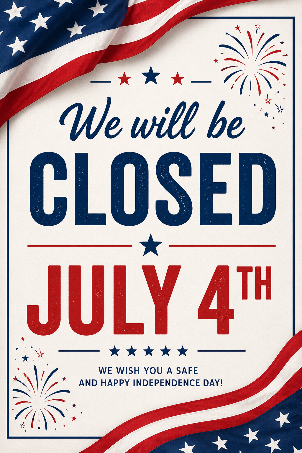 Holiday Closure