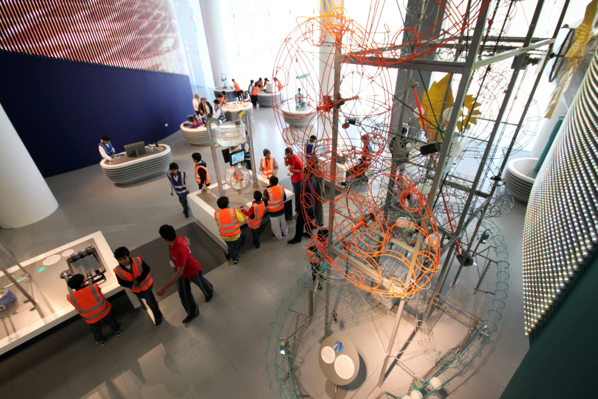 Mishkat Centre for Atomic and Renewable Energy, Riyadh, Saudi Arabia. I mentored and gave training in exhibit and content development to staff as well as helping recruit and train their maintenance team.
