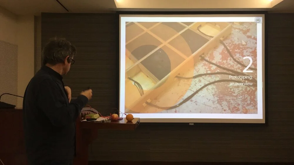 I gave a week long course as a visiting lecturer in exhibit prototyping at UCL Doha, Qatar.