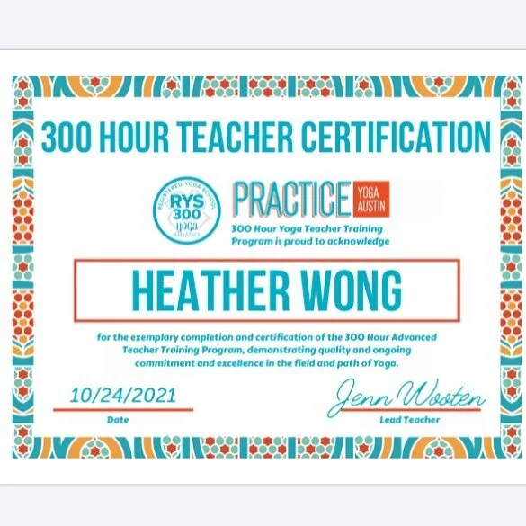 This certificate is a BIG deal, y&rsquo;all! And to think, It all started in 2018 with a spark of inspiration from a dear friend to live more fully. Thank you to PYA &amp; teachers for an amazing training. If you&rsquo;re interested in becoming a YT,