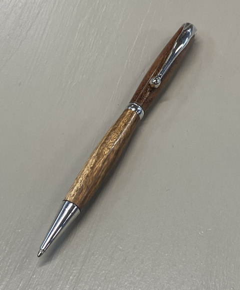 Slimeline in Chechan with Rhodium Finish