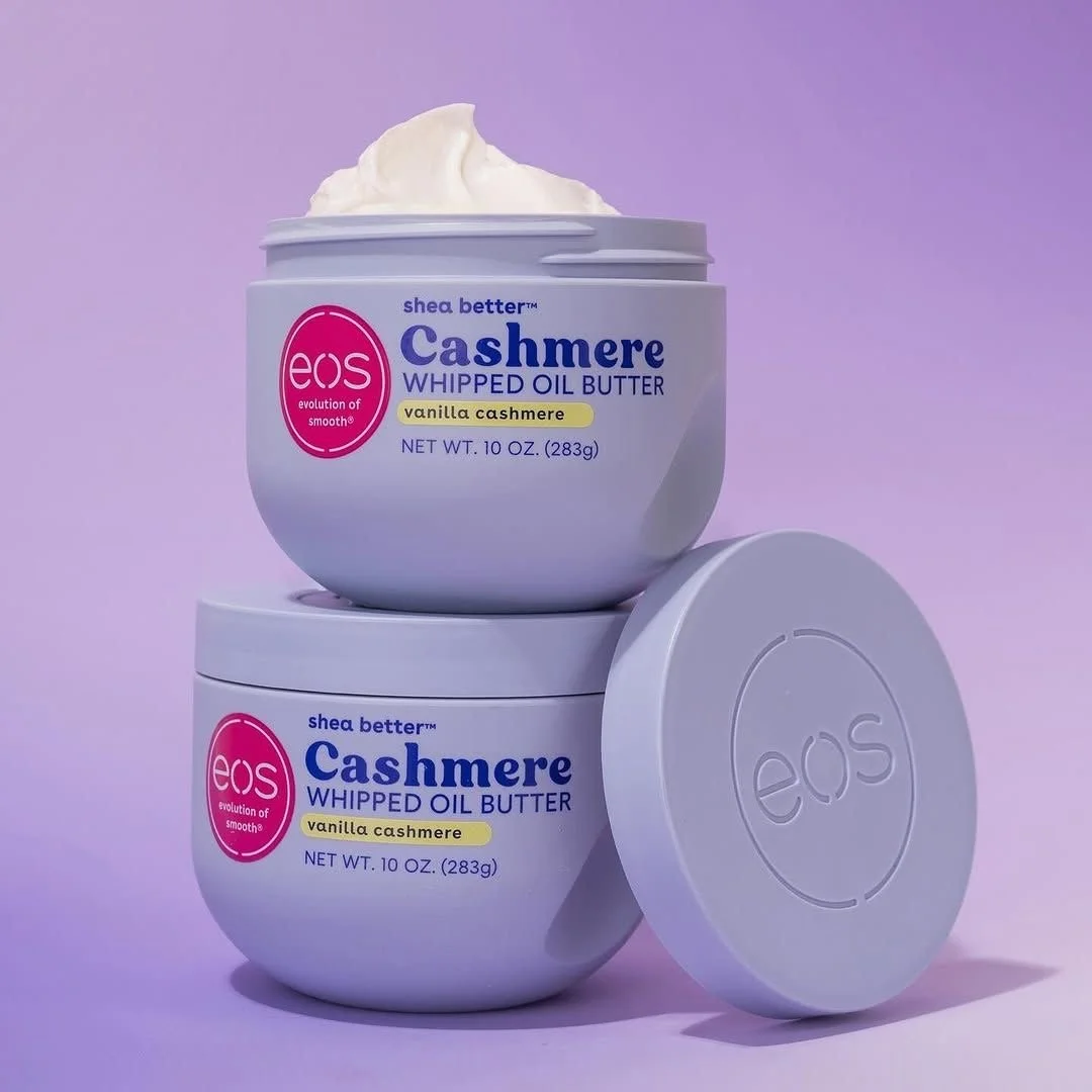 EOS Shea Better Cashmere Whipped Oil Butter - Vanilla - 10 fl oz