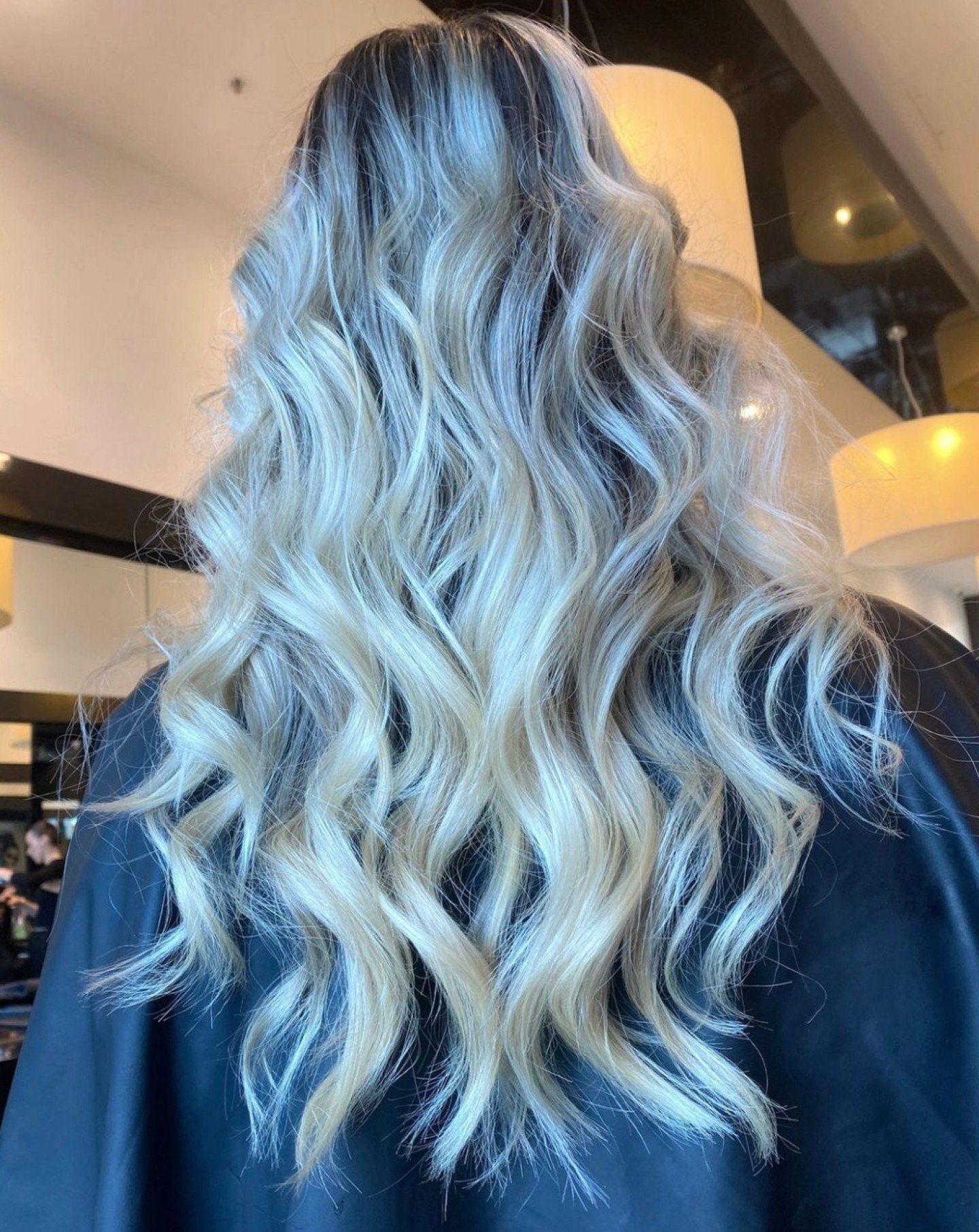 Going blonde doesn't have to mean damaged hair! Look at how healthy our lovely client's blonde locks are. Let us take care of your hair as your local blonde specialist.